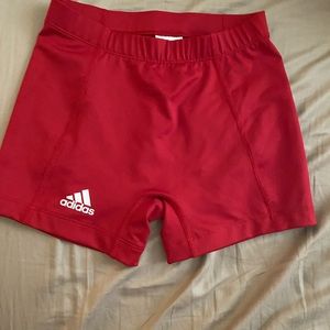 Adidas climalite red spandex